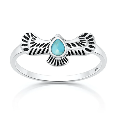 Sterling Silver Oxidized And Polished Cross Black Onyx Stone Ring