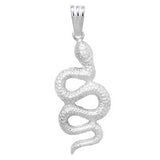 Sterling Silver Snake Pendant