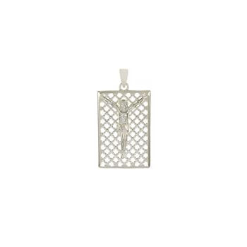 Sterling Silver Jesus Christ Pendant