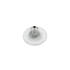 Sterling Silver Back with Built in Silicon Bullet Earrings--Pack of 5 pairs