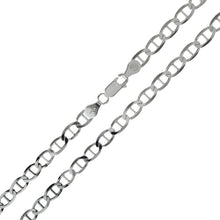 Load image into Gallery viewer, Sterling Silver 3.5mm -080 Flat Marina Chain