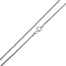 Load image into Gallery viewer, Italian Sterling Silver Popcorn Chain 160- 1.4mm with Spring Clasp Closure
