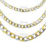 Tresoli Stainless Steel And Gold Color PVD Long Necklace