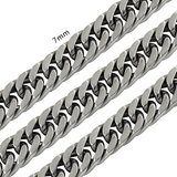 Tresoli Stainless Steel Color PVD Long Necklace