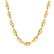 Load image into Gallery viewer, Tresoli Stainless Steel Gold Color PVD Pig Nose Necklace