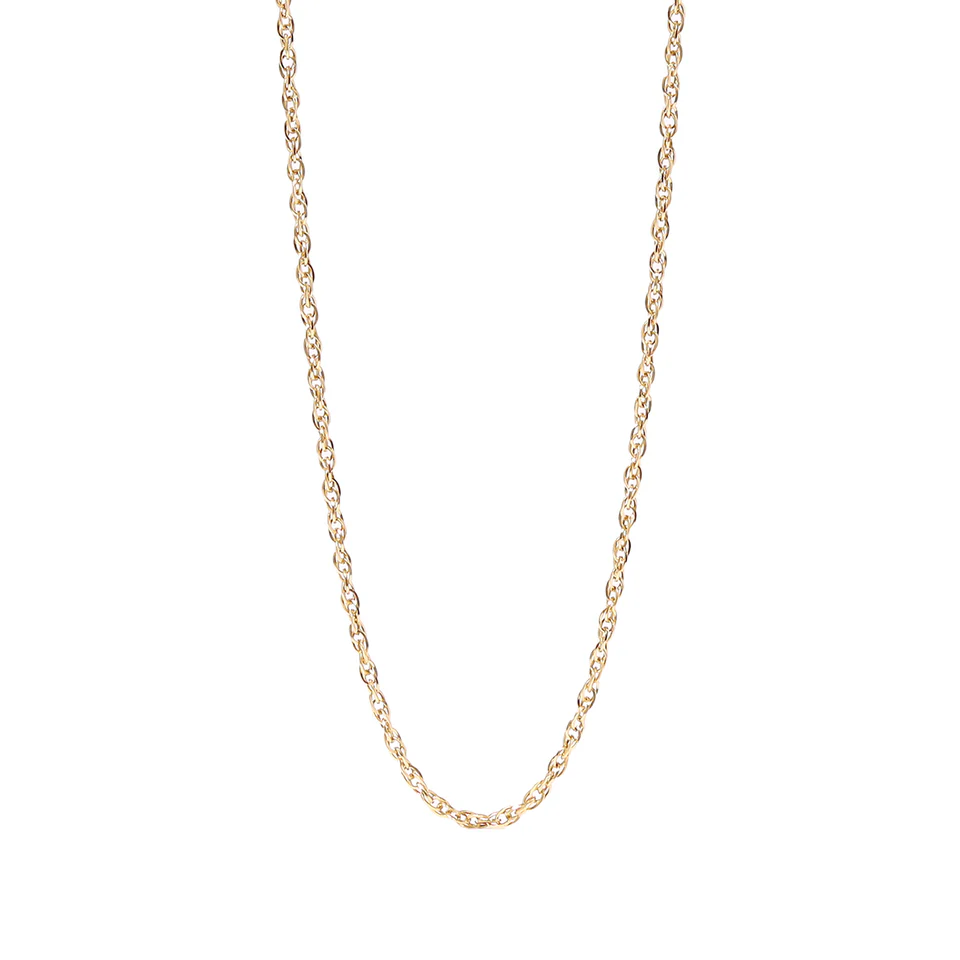 Tresoli Stainless Steel Gold Color PVD Double Round Link Chain Necklace