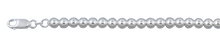 Load image into Gallery viewer, Sterling Silver Italian Solid Stylish Hollow Round Bead/Ball Chain 5mm Nickel Free Necklace with Lobster Claw Clasp Closure
