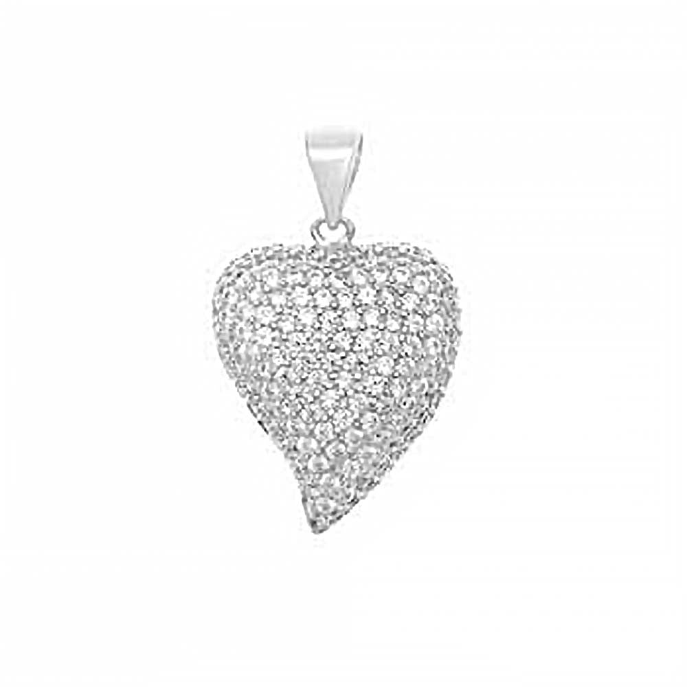 Sterling Silver Stylish Star Pendant with Clear Cz and Fresh Water PearlAnd Pendant Dimensions of 8MMx19.05MM