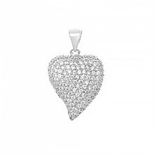 Load image into Gallery viewer, Sterling Silver Stylish Star Pendant with Clear Cz and Fresh Water PearlAnd Pendant Dimensions of 8MMx19.05MM