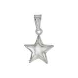 Sterling Silver Stylish Hollow Pendant with Pendant Dimensions of 15MMx25.4MM