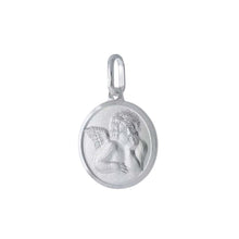 Load image into Gallery viewer, Sterling Silver Italian Angel Pendant with Pendant