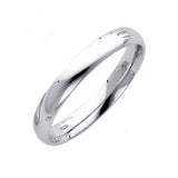 14K White Gold 7MM Classic Comfort Fit Wedding Band