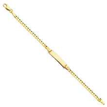 Load image into Gallery viewer, 14K Yellow Gold Cuban Baby ID Bracelet