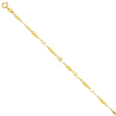 14K Yellow Light Bracelet