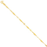 14K Yellow Light Bracelet
