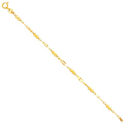 14K Yellow Light Bracelet