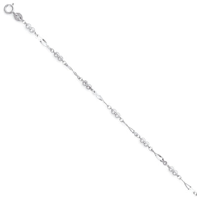14K White Light Bracelet