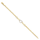14K Yellow CZ Bracelet