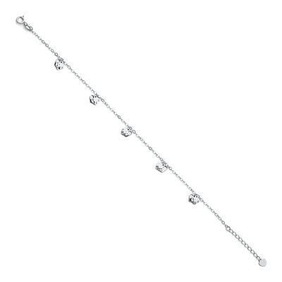 14K White Light Bracelet