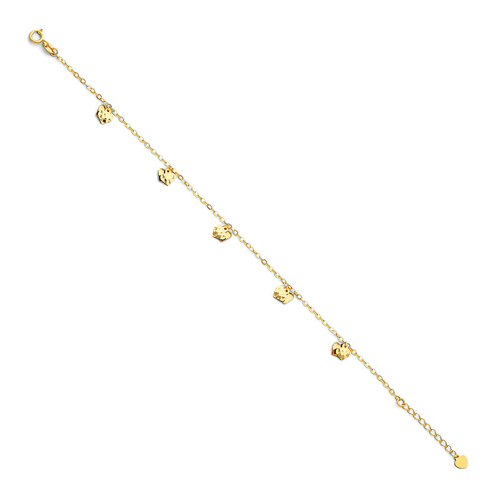 14K Yellow Light Bracelet