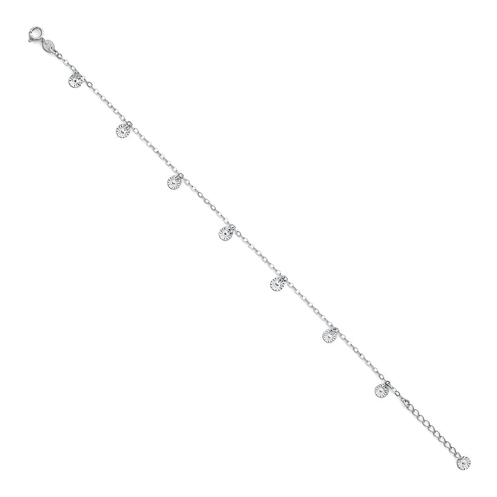 14K White Light Bracelet