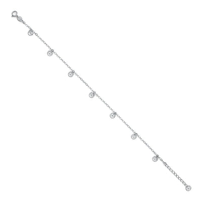 14K White Light Bracelet