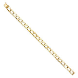 14K Yellow CUBAN LINK BRACELET