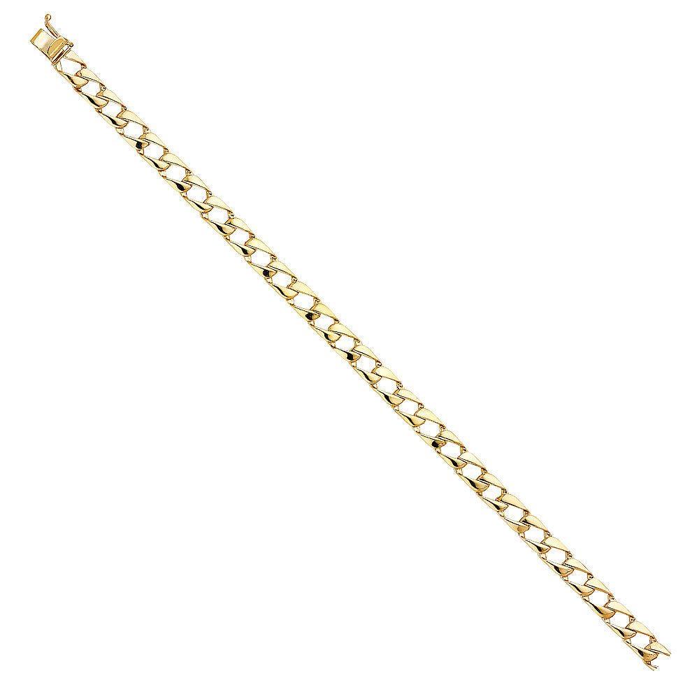 14K Yellow CUBAN LINK BRACELET