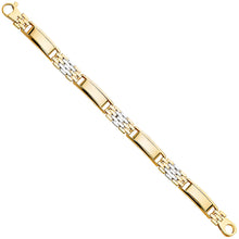 Load image into Gallery viewer, 14K Twotone Men's Bracelet