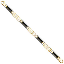 Load image into Gallery viewer, 14K Twotone Men&#39;s Bracelet