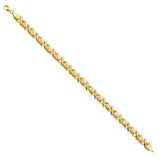 14K Yellow Stampato Bracelet