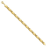 14K Yellow Stampato Bracelet