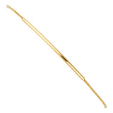 14K Yellow Friendship Bracelet