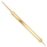 14K Yellow Friendship Bracelet