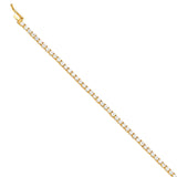 14K Yellow Tennis Bracelet