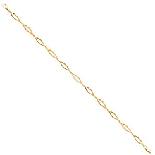 Load image into Gallery viewer, 14K Yellow CZ Infiniti Bracelet