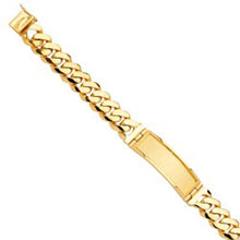 Load image into Gallery viewer, 14K Yellow Gold Men&#39;s Link ID Bracelet