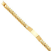 Load image into Gallery viewer, 14K Yellow Gold Men&#39;s Link ID Bracelet