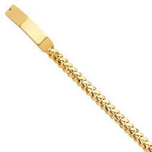 Load image into Gallery viewer, 14K Yellow Gold Men's Link ID Bracelet