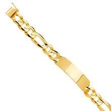 Load image into Gallery viewer, 14K Yellow Solid Link ID Bracelet
