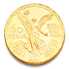 Load image into Gallery viewer, 14K 50 PESOS Coin