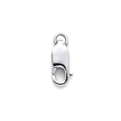 14K White Lobster Lock 31.1grams