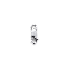 Load image into Gallery viewer, 14K White Lobster Lock 00.4grams