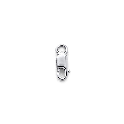 14K White Lobster Lock 00.4grams
