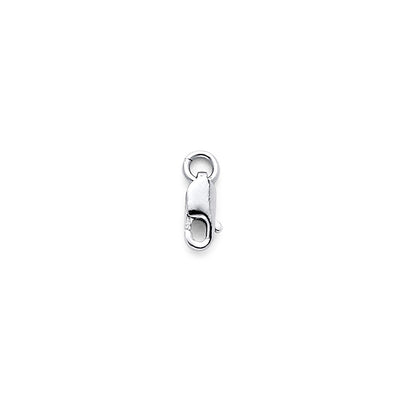 14K White Lobster Lock 000.3grams