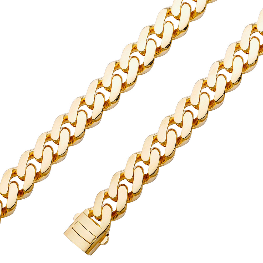 15K White Reversible Omega Necklace