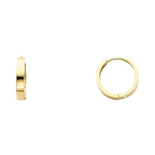 Load image into Gallery viewer, 14K Yellow Gold 2.5mm Huggies Earrings