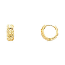 Load image into Gallery viewer, 14K Yellow Gold 5mm Huggies Earrings