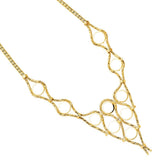 14K Yellow 2 Pesos (10 piece) Bola Necklace
