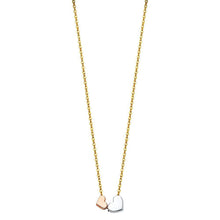 Load image into Gallery viewer, 14K Tricolor Necklace